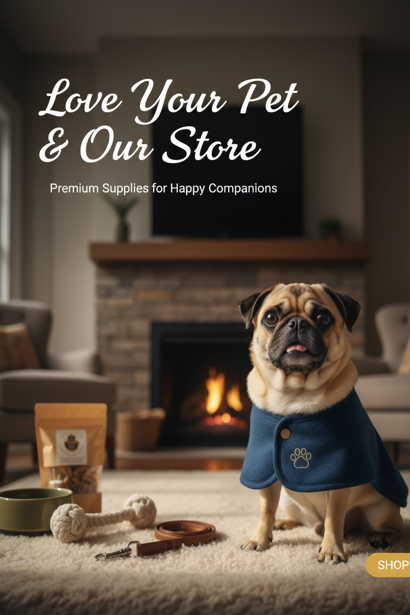Pug mobile banner